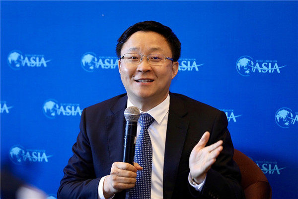 iFlytek's AI translator helps out at Boao Forum